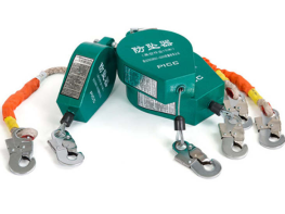 在電桿上工作時(shí)高空防墜器掛在哪里